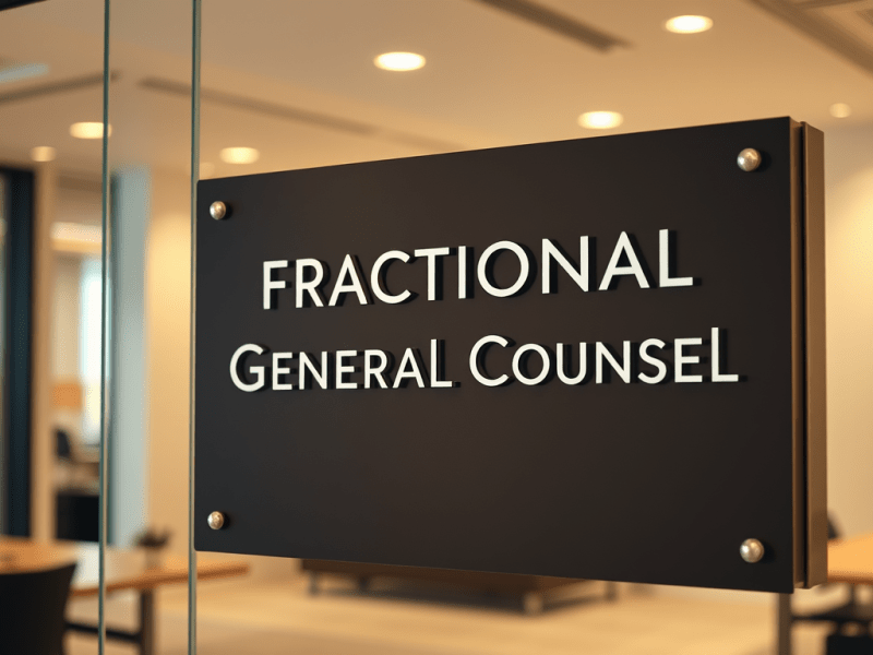 What Does a Fractional General Counsel Do? A Practical Guide for Indiana&nbsp;Businesses